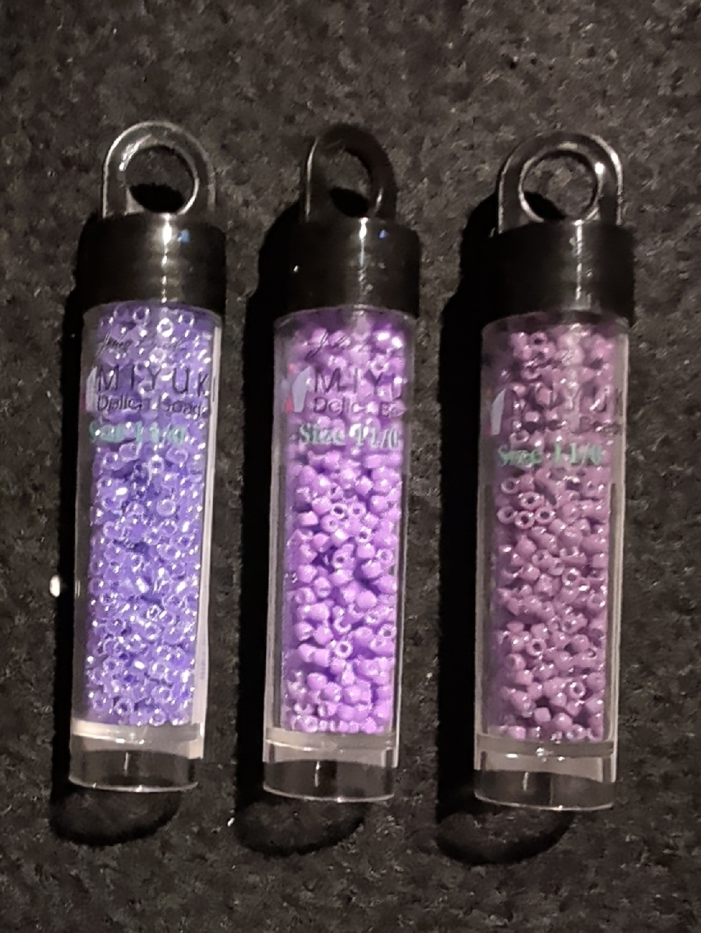 Miyuki Delica Glass Seed Beads sz 11/0 of the 5.2 Gram Tubes 60 Colors - Picture 10 of 16